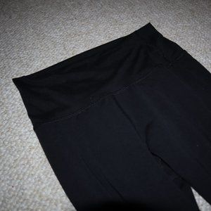 Girls' High-Rise Black Leggings